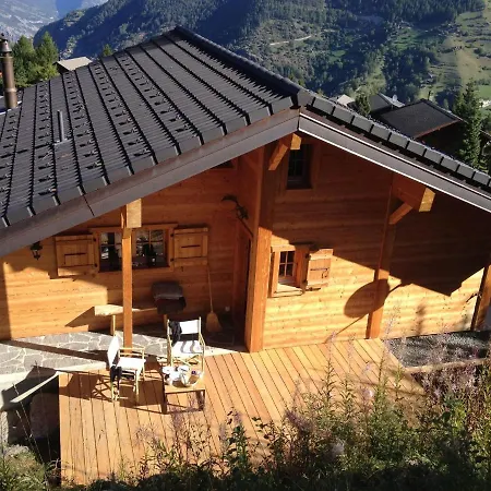 Mountain View Chalet In La Tzoumaz Near Ski Slopes * La Tzoumaz