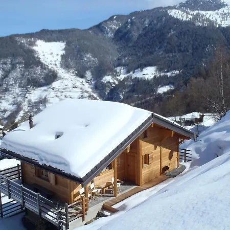 Mountain View Chalet In La Tzoumaz Near Ski Slopes * La Tzoumaz